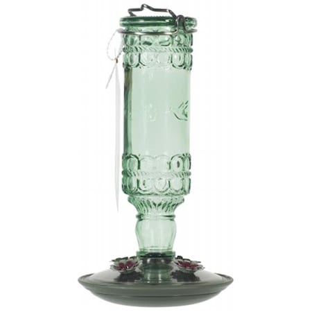 Woodstream Woodstream-victor 10 Oz Green Antique Bottle Hummingbird Feeder  8108-2 8108-2